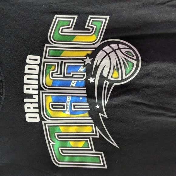 Enemy Ink Women's Short Sleeve Graphic Tee Sz Small Orlando Magic - Picture 3 of 5